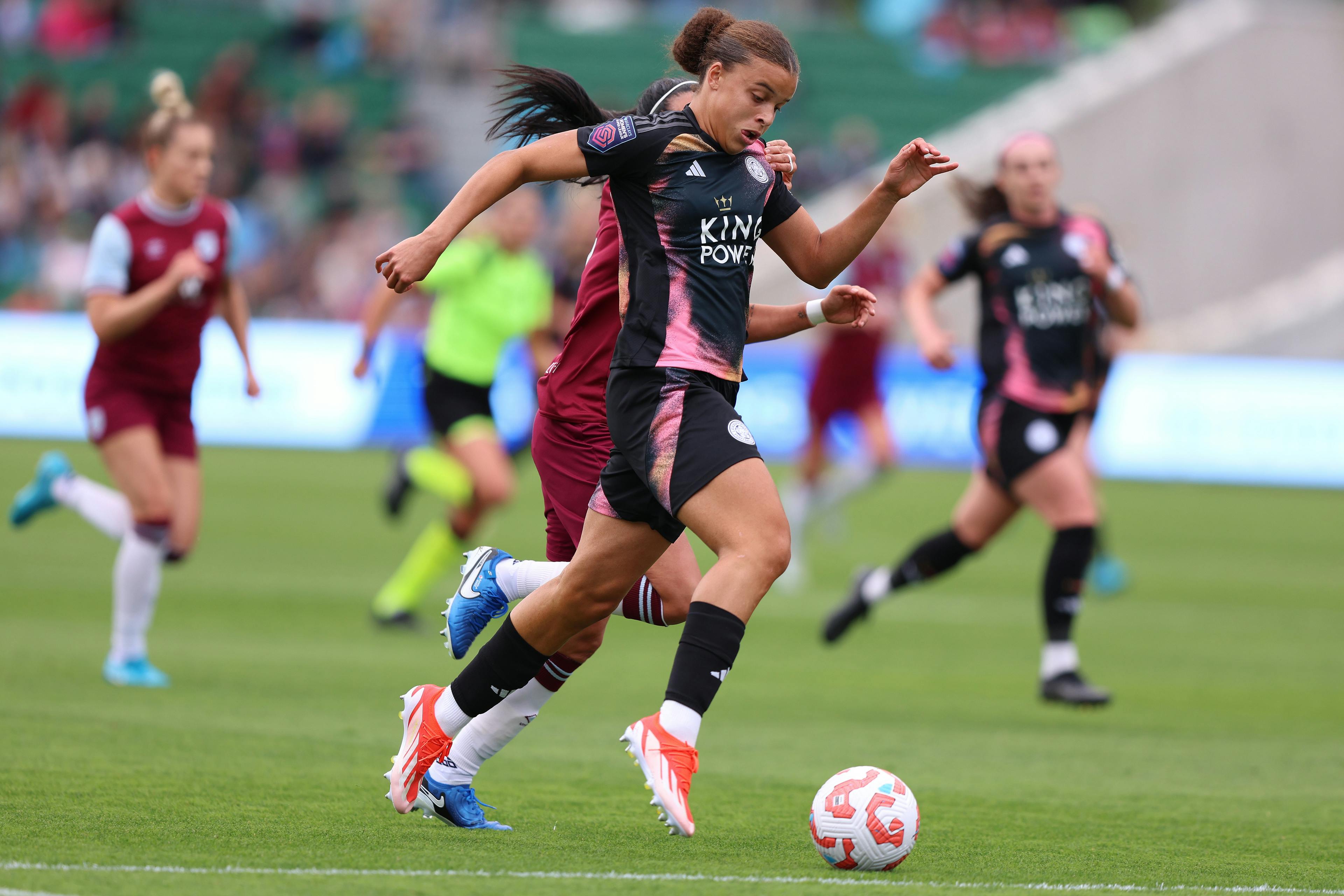 Leicester City forward Noémie Mouchon