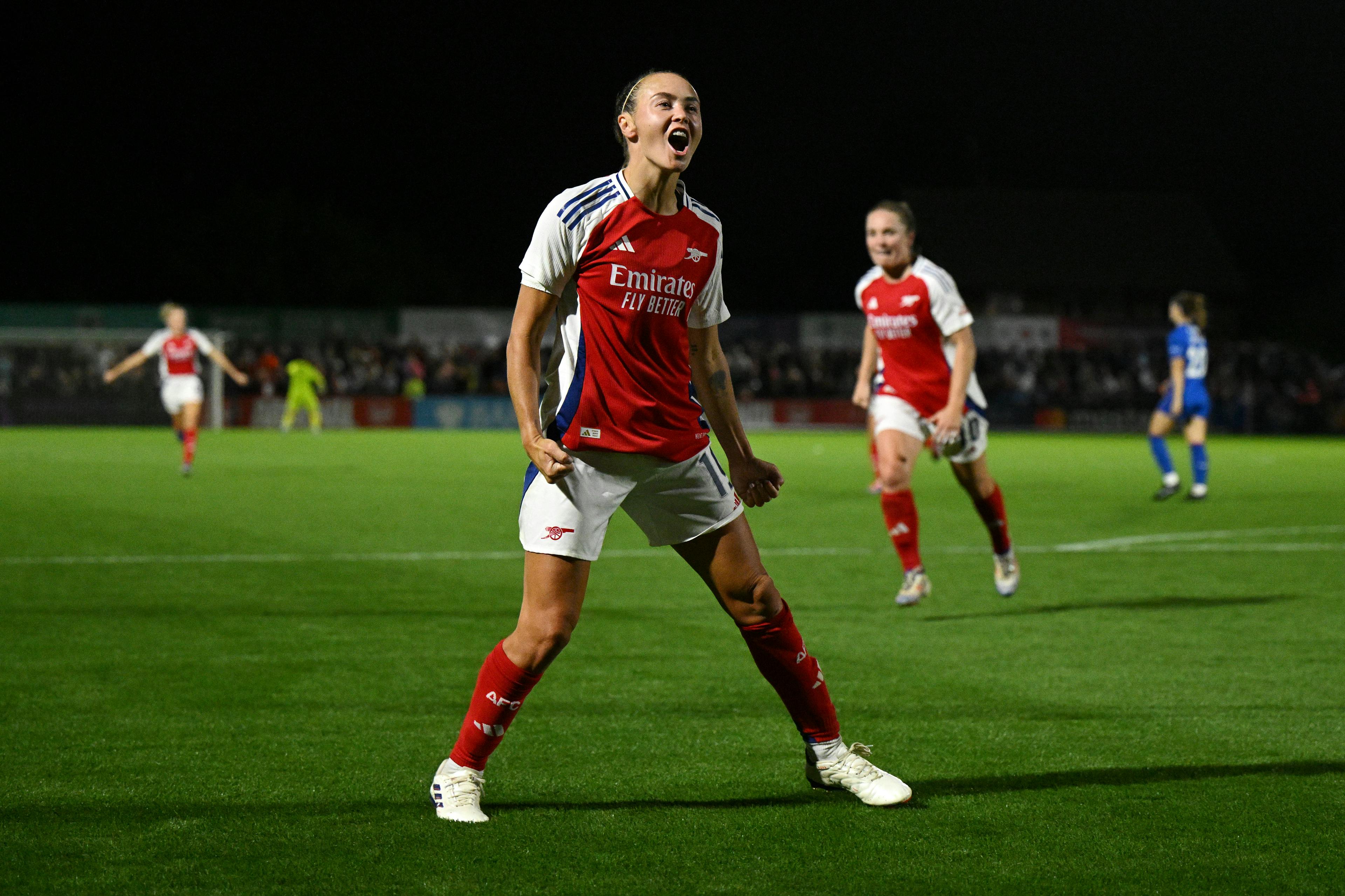 Arsenal forward Caitlin Foord